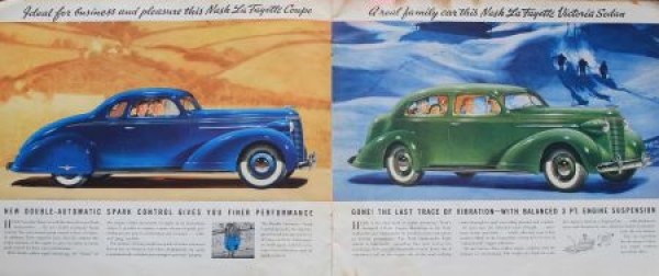 Nash Modelprogram 1938 "Great News from Nash" Carbrochure (8275)